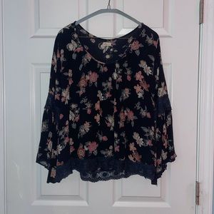 Hollister Peasant Boho Top